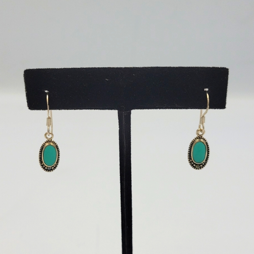 Sterling Silver Torquise Earrings